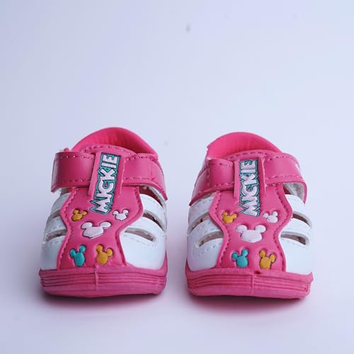 Image of Kids Chu-Chu Sound Musical First Walking Cozy Sandals for Baby Boys and Baby Girls Age 9-22 Months