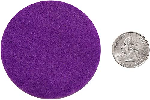 Image of Playfully Ever After Purple Craft Felt Circles (2.5 Inch - 46pc)