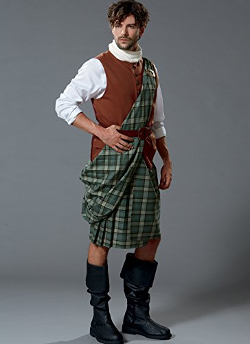 Mccall Patterns M7736 Mww Men's Costume From Outlander: The Series, Size 38-40-42-44 #TOP2