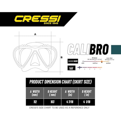 Cressi Calibro Máscara y Corsica Kit de Snorkel - Verde miniatura 2