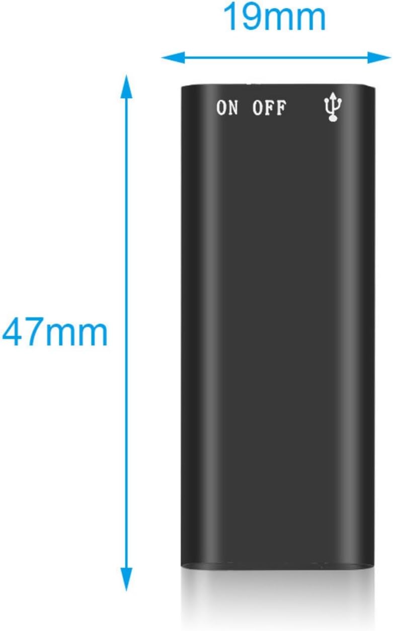 Mini Voice Recorder Smart Sound Capture, Compact & Easy to Use, Long Battery Life, Voice Activated Recorder with Ai-Intelligent Triple Noise Reduction (32, GB)