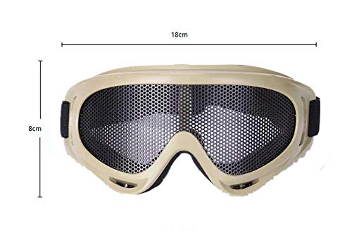 Dplus Sports Goggles, Airsoft Tactical Goggles-Packs Of 3-Shock Resistant Safety Goggles Wargame Shooting Goggles #TOP1