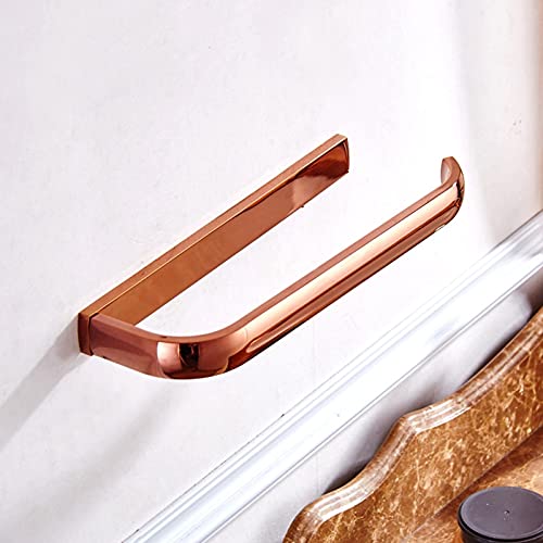 Set 4 Pezzi Porta Asciugamani Da Bagno In Ottone Rosa - Gancio Per Accappatoi E Accessori Bagno Di Lusso - Foto 7