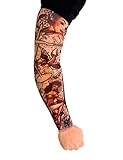 Tattoo Ärmel Rockabilly bunt L