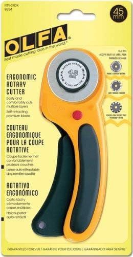 Olfa Deluxe Rotary Cutter-45mm 1 pcs sku# 643861MA