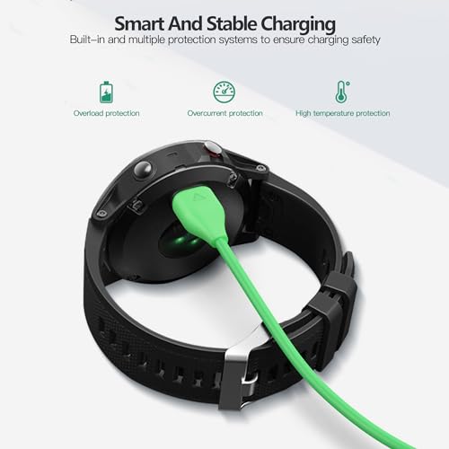 Image of AWINNER Compatible with Garmin Watch Charger Cable (USB A -2 Pack)