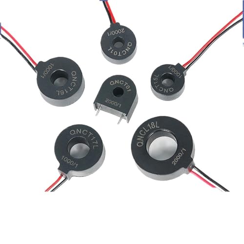 Transformador de corriente PCB QNCT02 con anillo sensor CT de 2000 espiras