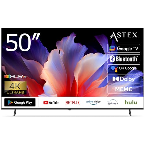 チューナーレス4k50型AndroidTV新品リモコン 全国送料込❣️ASTEX Amazon TV搭載 Android 4K 50インチ チューナーレスTV ASTEX | テレビ