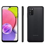 Смартфон Samsung Galaxy A03s, 5-мегапиксельная селфи, 6-дюймовый экран, 5 ГБ, 64 ГБ оперативной памяти, восьмиъядерный процессор, двойной чип черного цвета
