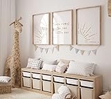 Neutral Nursery Wall Decor Boho Sunshine Nursery Decor Here Comes The Sun Minimalist Baby Room Decor Mid Century Modern Nursery Art UNFRAMED (Sun, 8x10)