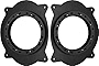 MJM Car Speaker Adapters Speaker Adapter Spacer Rings Fits 2016-2019 Nissan Titan Front Doors - SAK140_55-1 Pair