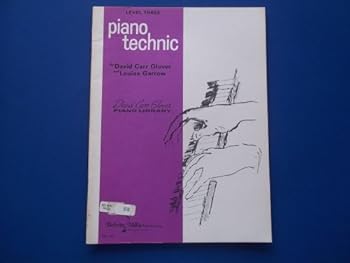 Paperback Piano Technic: Level One (Music Instruction Book) (David Carr Glover Piano Library) Book