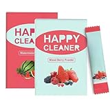 Polvo prebiótico probiótico - Polvo con sabor a mezcla de bayas con frutas y verduras, sin azúcar, vegano, sin gluten para hombres y mujeres