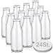 Produktbild Geniess-Bar! 12 Milchflaschen 500ml mit 24 Deckel BPA frei Saftflaschen Glasflaschen 0,5L erhältlich mit 2/4/6/9/20 Flaschen Weithalsflaschen leer zum Befüllen Schraubdeckel