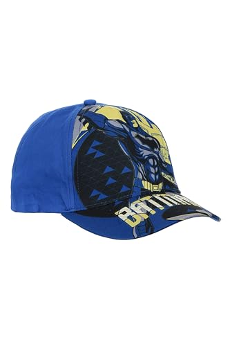 BATMAN Chapeau de Baseball pour Enfants et Garçons, Visière avec Graphique, Bleu et Noir, bleu, 54