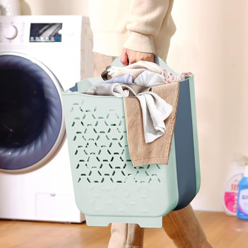 Asung XYL Laundry Basket Collapsible Laundry Hamper 2 Packs Clothes Hamper Portable Dirty Clothes Basket Smart Saving Space Hampers thumb #4