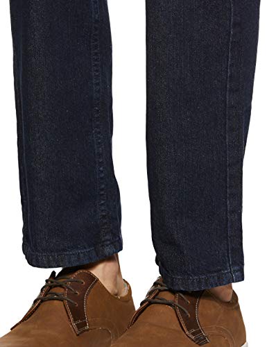 Image of Amazon Brand - Symbol Men's Relaxed Fit Jeans (ADBX-RN-576 Dark Blue 1 34)
