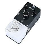 Asmuse Pedal de Distorsión para Guitarra Djent Metal, Mini Procesador de Efectos de Distorsión Clásica Efecto de Tono Universal para Guitarra eléctrica y Bajo