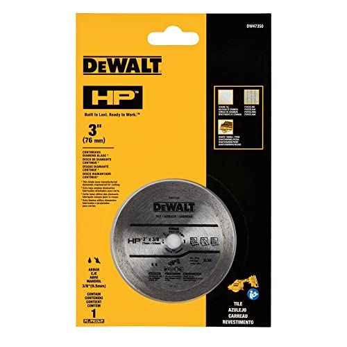 Dewalt 3IN Continuous HP Tile (DW47350) - image 2