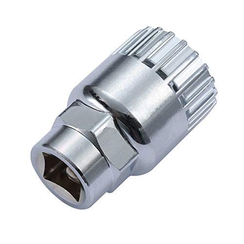 D Dymoece Bike Bottom Bracket Removal Tool Compatible with Shimano/VP/FSA/LP, 20 Teeth Fit