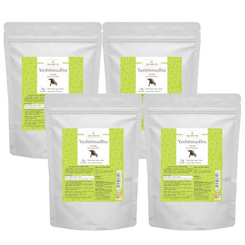 Image of Yashtimadhu Powder - 1 kg Value Pack of 4