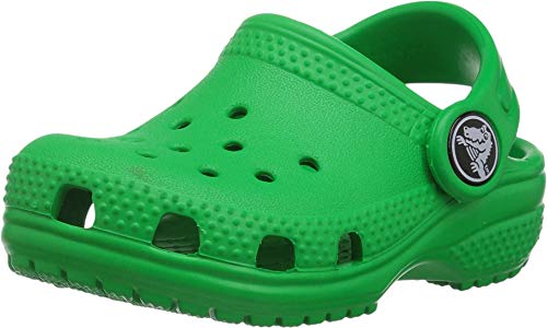 Image of crocs Kids' Classic K Clog,Grass Green,8 M US Toddler