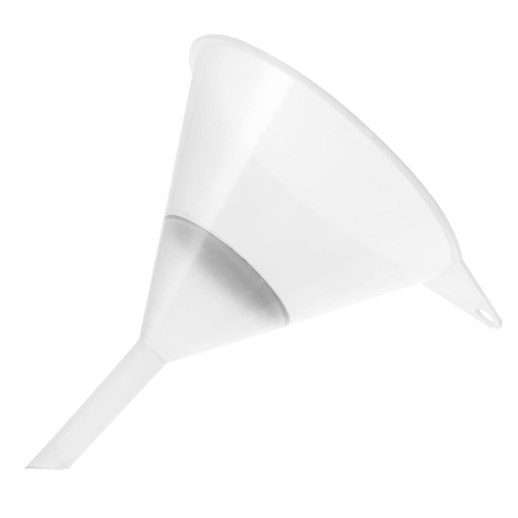 HOMOCONO 2pcs Inking Funnel Cone Filter Funnel Cone Strainer Funnel Stemmed Fritted Filter Transparent Lab Funnel Small Liquid Funnel Filtering Funnel Cooking Oil Strainer Funnels Plastic