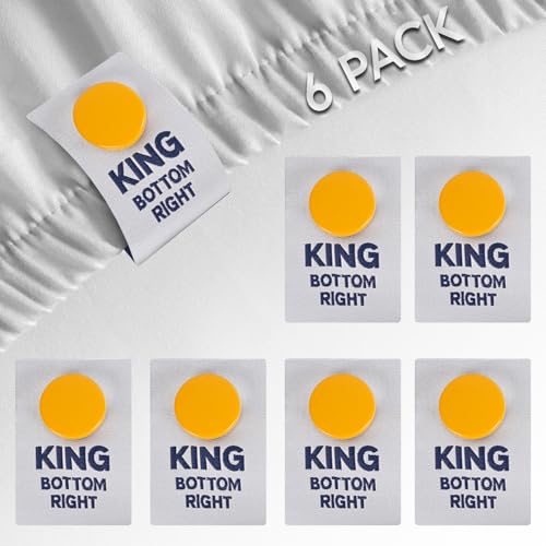 [King] SheetSnaps �x�b�h�V�[�c�R�[�i�[���x�� ? �V�[�c���ǂ̕����ŊȒP�Ƀx�b�h����邱�Ƃ��ł��邩��m�� ? 6�p�b�N - �F�������ꂽ�X�i�b�v�I���^�O �T�C�Y���ʗp ? �����h���[�n�b�N�A����@�Ő􂦂�V�[�g�I�[�K�i�C�U�[