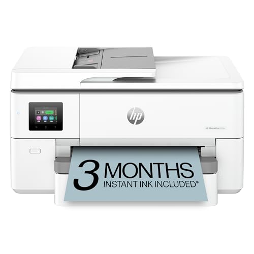 HP OfficeJet Pro 9720e Wide Format Wireless All-in-One Color Inkjet...