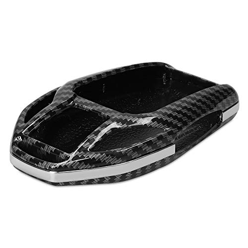 kwmobile autosleutelhoes compatibel met BMW Display Key autosleutel - hardcover beschermhoes - Carbon - zwart - Image 6