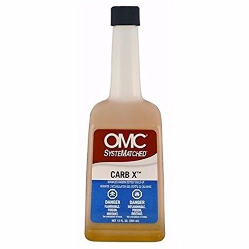 OMC CARB X 12 Fl. Oz. Minimize Carbon Deposit Build Up