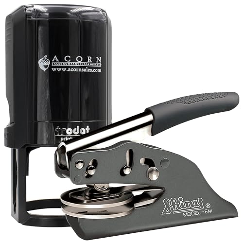 Complete Virginia Notary Supply Kit - Includes Stamp and Seal, 1-5/8, Essential Tools for Official Documentation