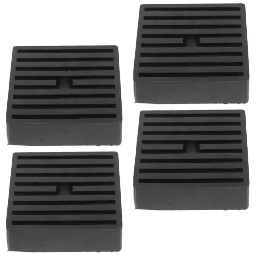 Kit de 4 piezas de almohadilla de goma antivibración para secadoras en casa