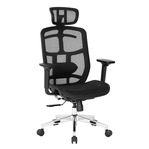 Cadeira Office DT3 Diana, ergonomica em Mesh Vidartex™, apoio de ...