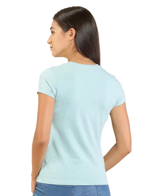 Image of Lyra Women's Cotton Regular Fit T-Shirt
