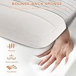 Shintenchi Criss Cross Chair,Cross Legged Office Seat with Wheels Armless Swivel Vanity Chair,Height Adjustable Wide Computer Task Seating for Home Office,White - Image 5