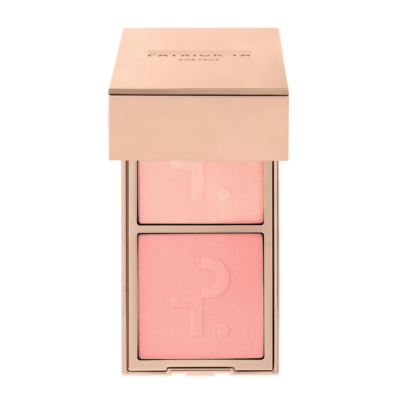 P4TRlCK. TA - Blurring Under Eye Blush Duo - Shy At First (pink)