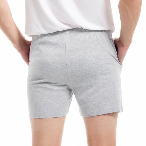 Image of AIMPACT Men's 4 inch Inseam Sleep & Lounge Pajama Shorts with Pockets
