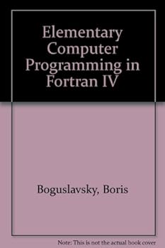 Paperback Elementary Computer Programming in Fortran IV Book