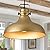 ALAISLYC Gold Farmhouse Pendant Lights Matte Pendant Lighting for Kitchen Island Industrial Adjustable Height Vintage Dome Hanging Light Fixtures for Barn, Dining Room 2 Packs