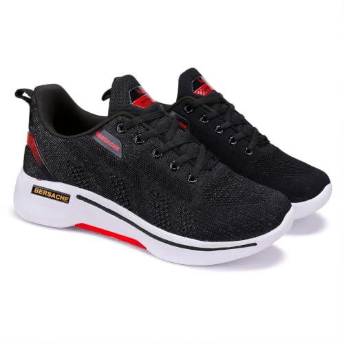 Image of BERSACHE Premium Sports,Gym, Trending, Stylish Running Shoes for Men (Blue)