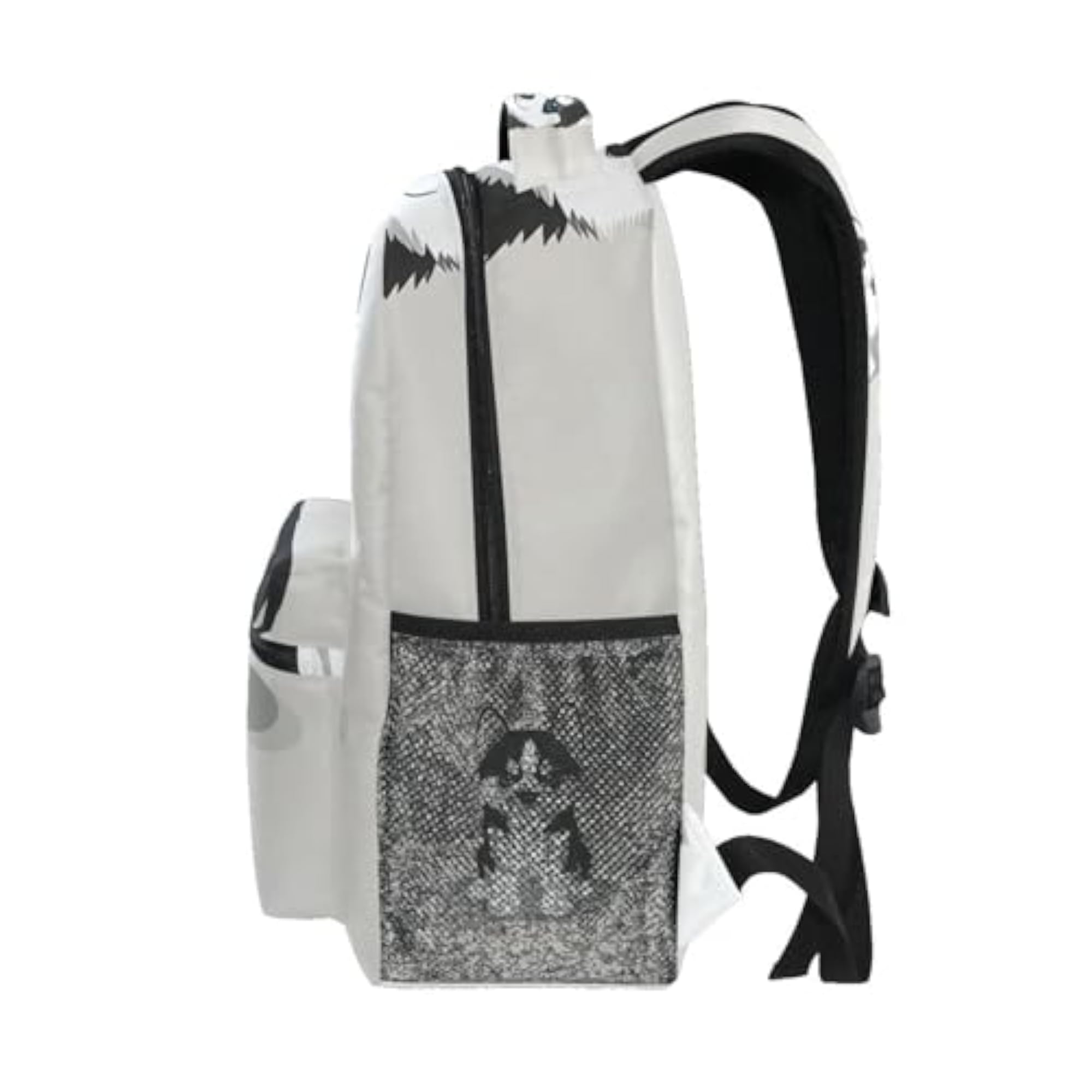 Mermaid Scale Rainbow Galaxy Laptop Backpack for Girls