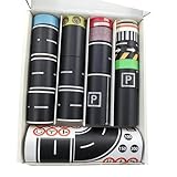 Reflektierendes Straßenmarkierungsaufkleber Set – wetterfeste Richtungsbänder für Scrapbooking, Heimdekoration und Klassenzimmeretiketten Selbstklebendes Straßenmarkierungsband Aufkleber Set