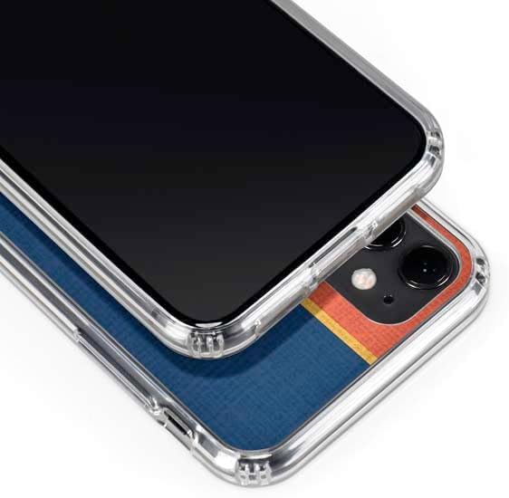Skinit Clear Phone Case Compatible with iPhone 11 - Officially Licensed NBA OKC Thunder Split Design