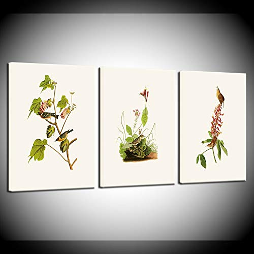 Toile aquarelle plantes intissée de qualité premium pour décoration