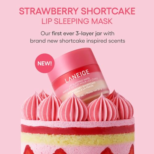 Image of Laneige Lip Sleeping Mask | Moisturizing Lip Treatment with Vitamin C + Shea Butter for Soft Hydrated Lips | Overnight Repair | Lip Balm For Dry Chapped Lips| Lasting Hydration