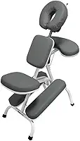 Kit Cadeira Quick Shiatsu Massage Legno Dobrável Shiatsu Bolsa Transporte (Cinza)