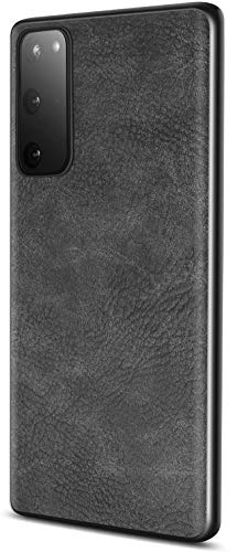 Image of Excelsior Premium PU Leather Back Cover case with 360 Degree Full Body Protection | Shockproof for Samsung Galaxy S20 FE (Black)