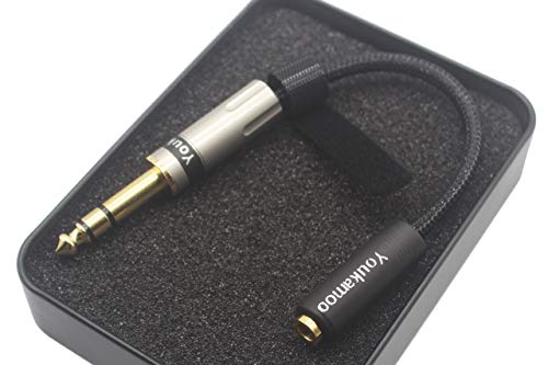 Youkamoo Adaptador 6.35mm Macho a 4.4mm Hembra Balanceado miniatura 4