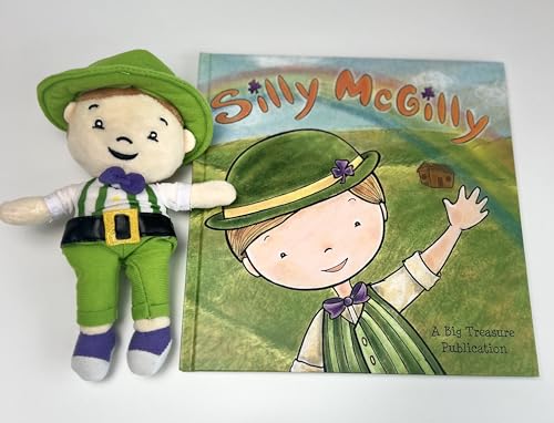 Silly McGilly Book and Doll Set Easter Basket Stuffer, Easter Basket Gift idea, Easter Basket idea for Toddlers, Preschool Easter Fun